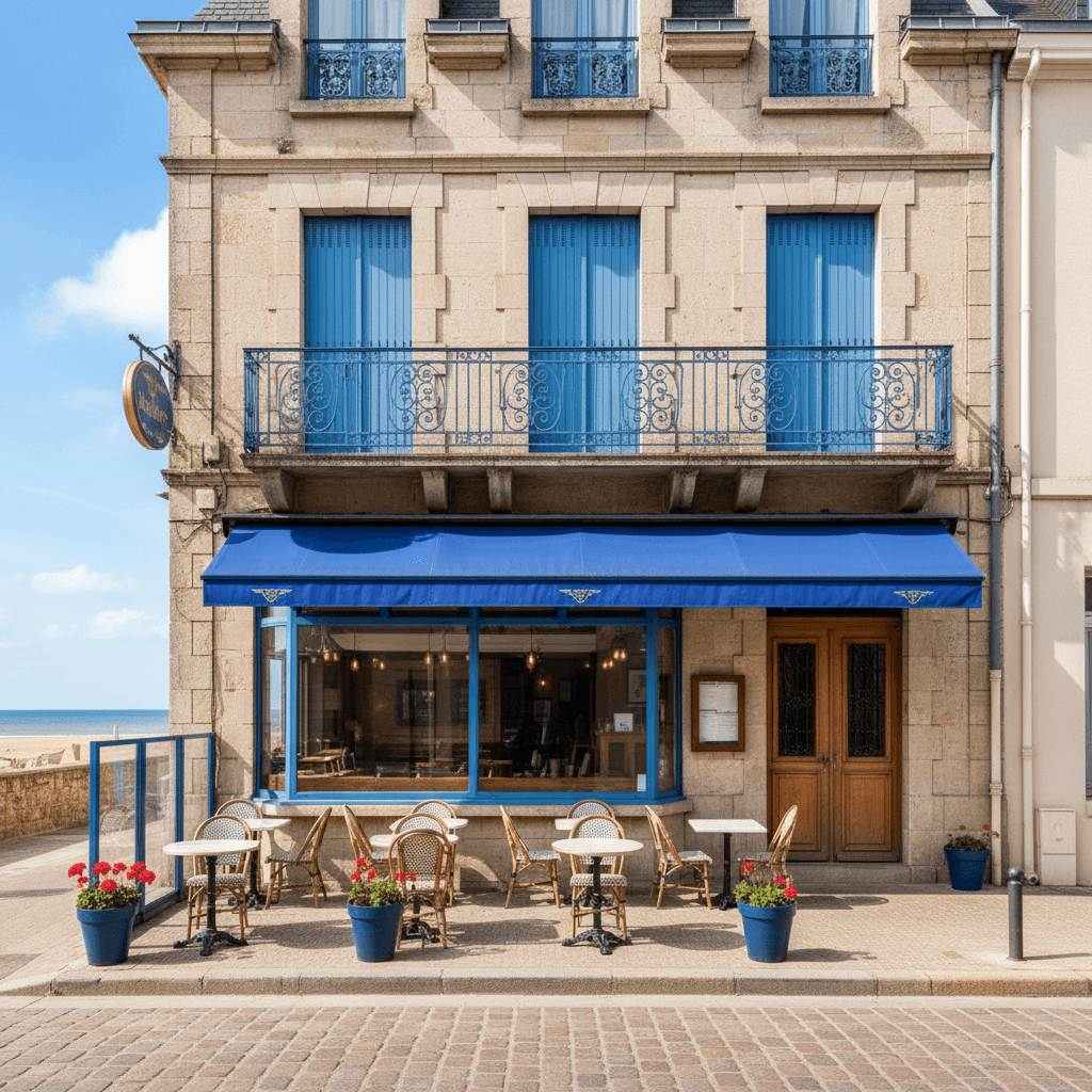 Restaurant à Les Sables-D'Olonne : terrasse - extraction - Image 1