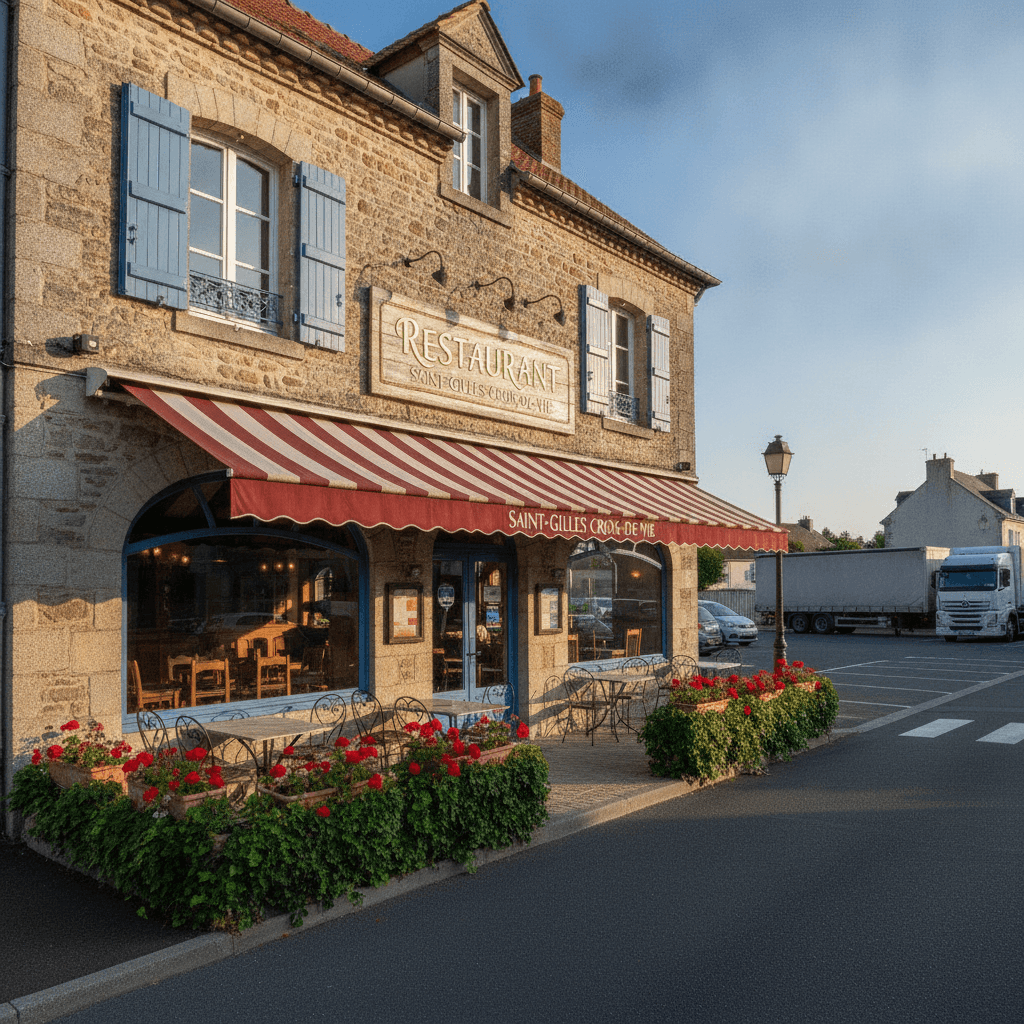 Restaurant 290m² à Saint-Gilles-Croix-De-Vie : terrasse - licence IV - Image 1