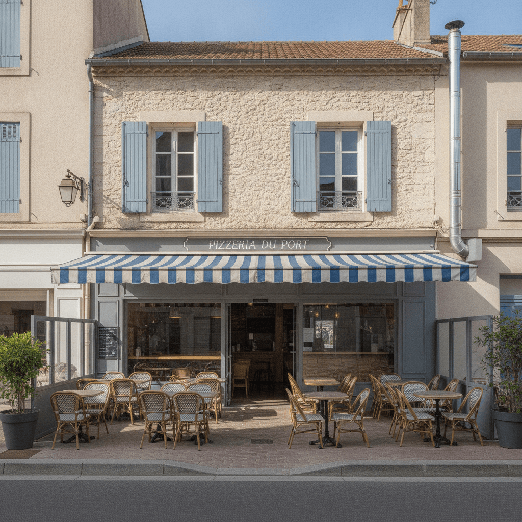 Fast-food 70m² à Cagnes-Sur-Mer : terrasse - extraction - Image 1