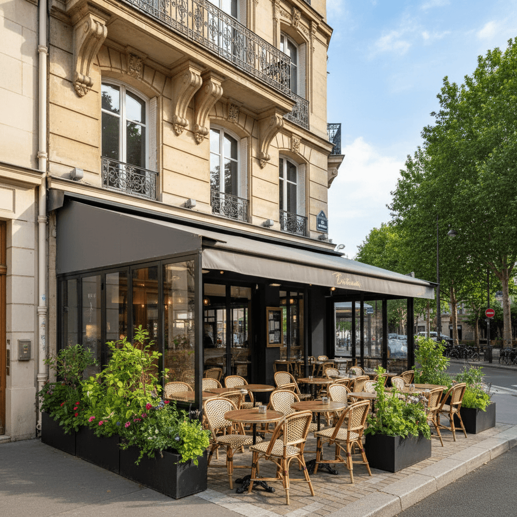 Restaurant spacieux avec terrasse à Montreuil - Image 1