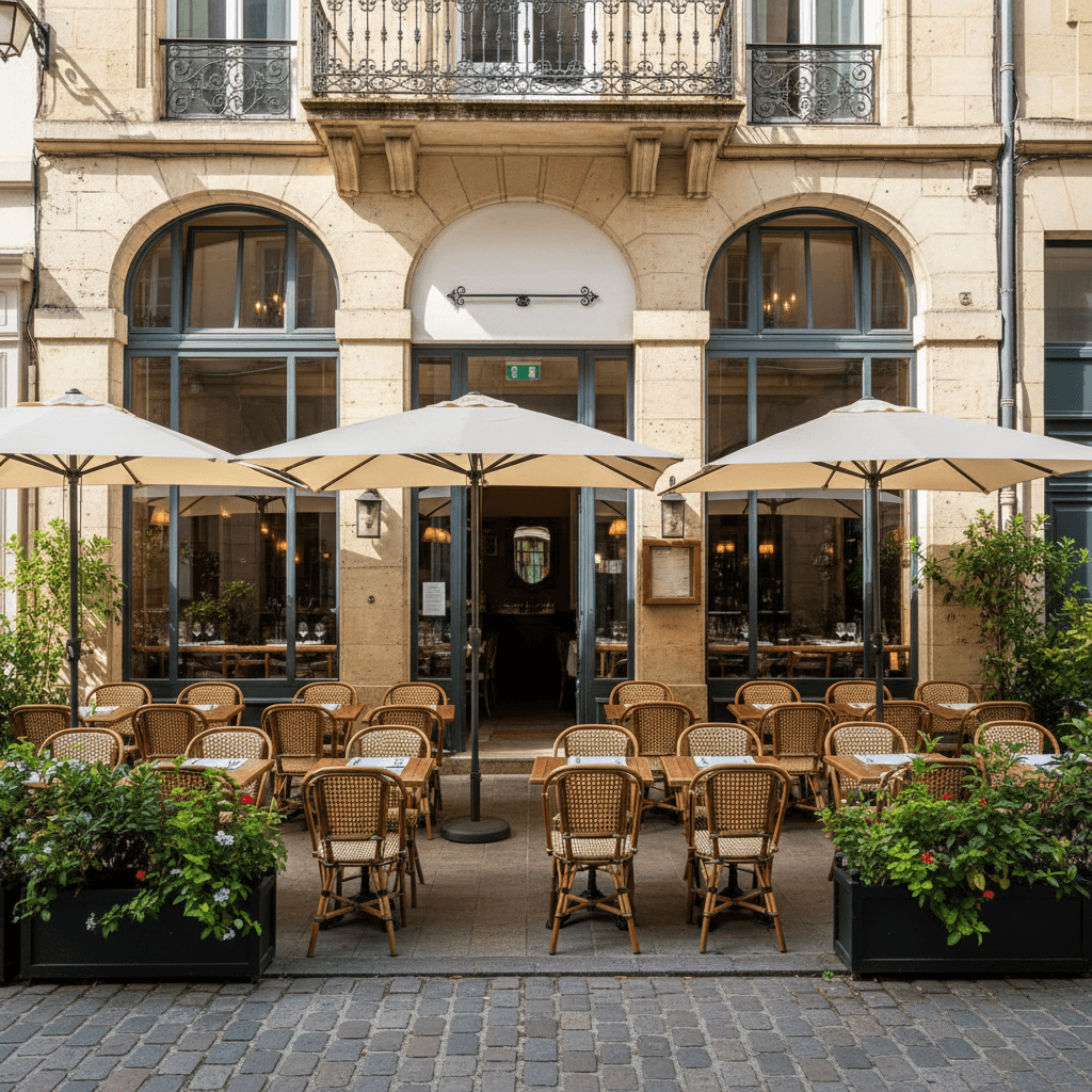 Restaurant à Tours : terrasse - licence IV - Image 1
