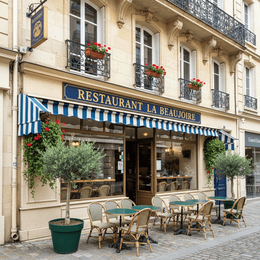 Restaurant à Nantes : terrasse - extraction - Image 1