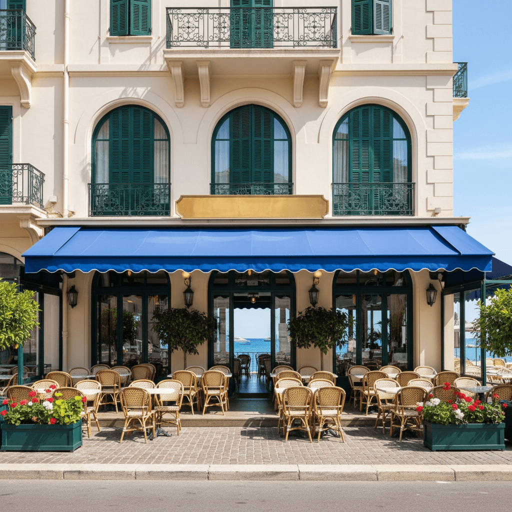 Bar-brasserie 233m² à Menton : terrasse - licence IV - Image 1