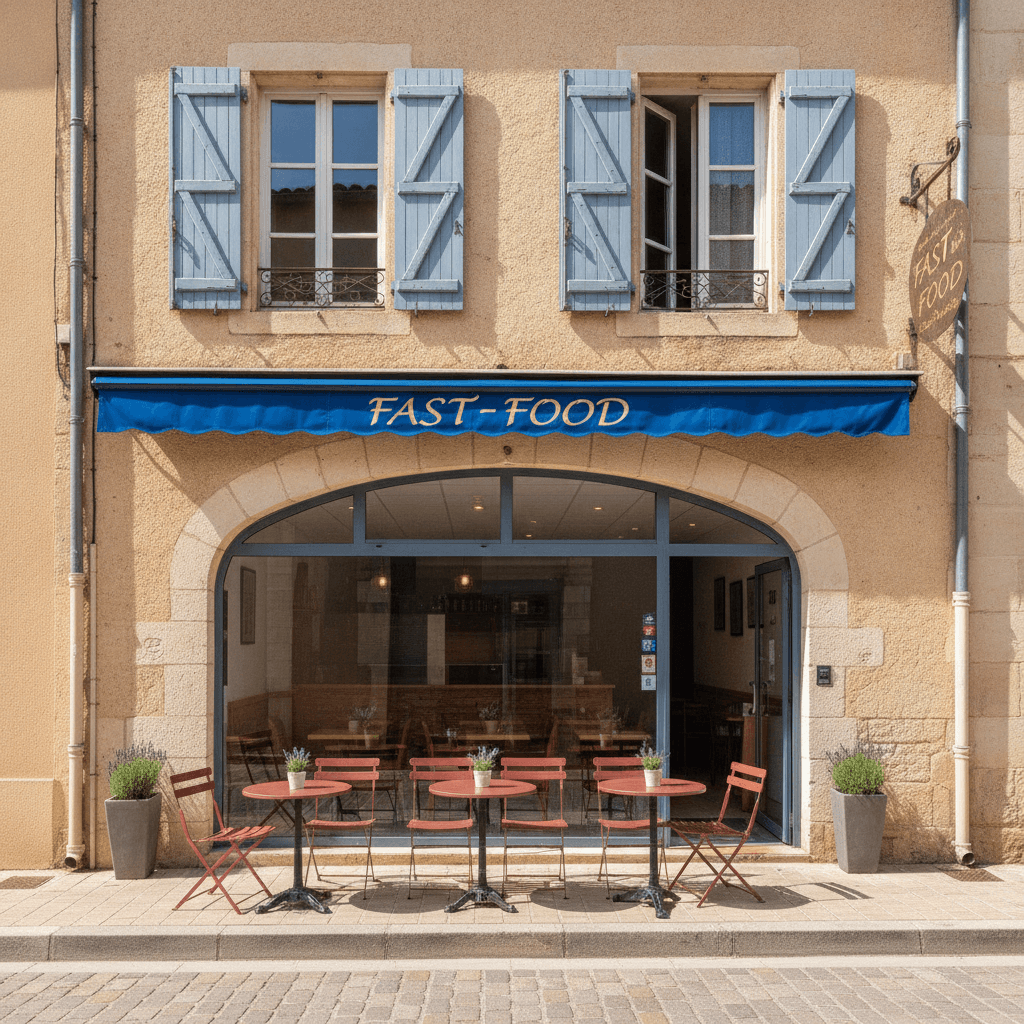 Fast-food 41m² à Besse-Sur-Issole : terrasse - licence IV - Image 1