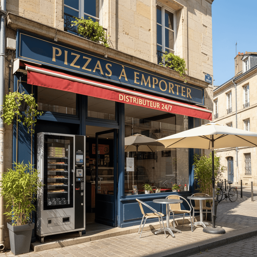 Fast-food 95m² à Bordeaux : parking