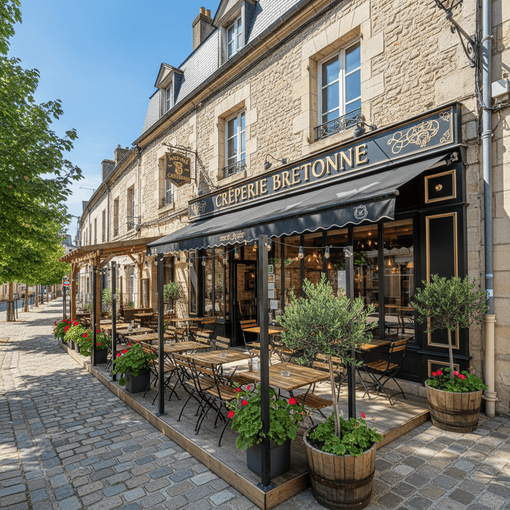 Restaurant à Rennes : terrasse