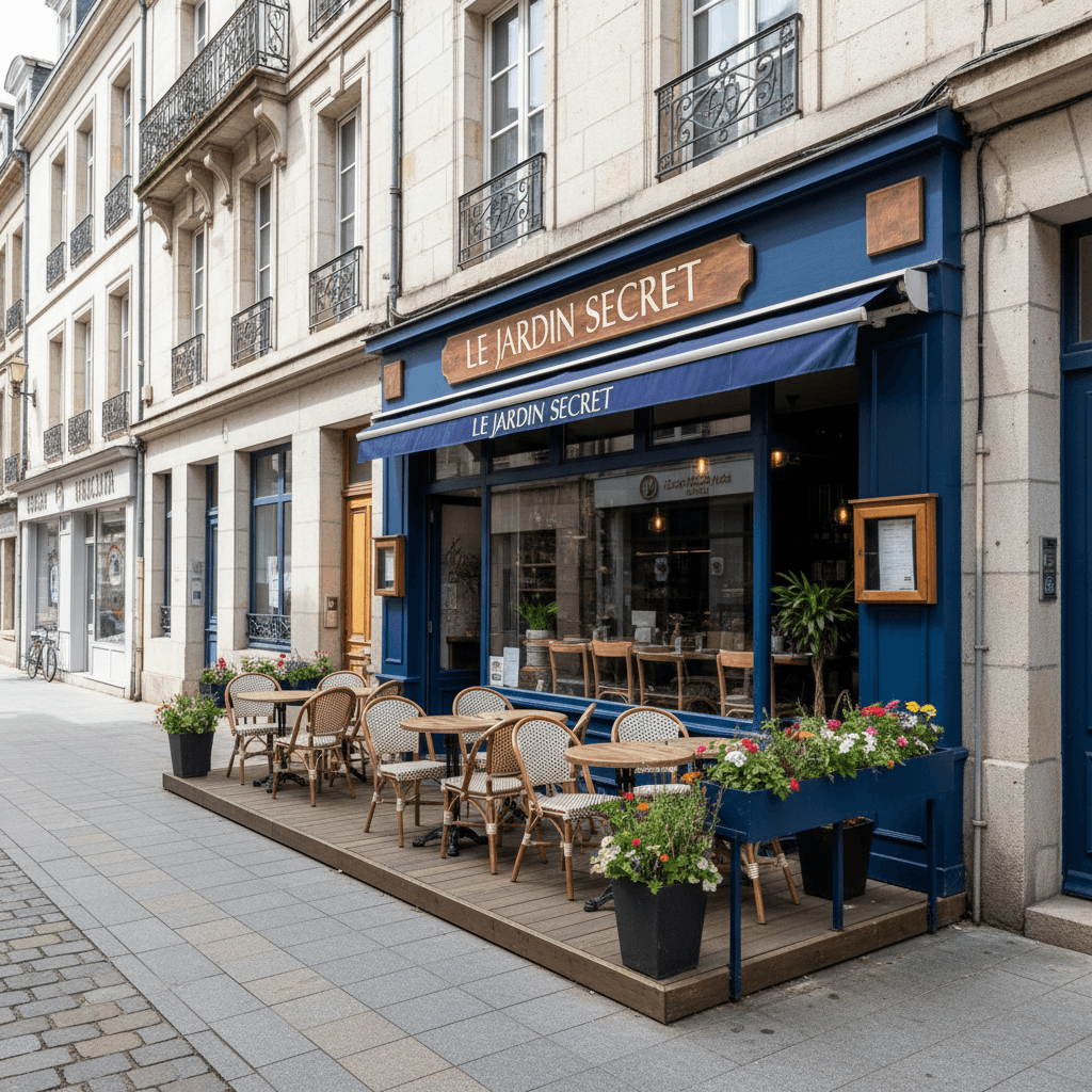 Restaurant à Lorient : terrasse - licence IV - Image 1