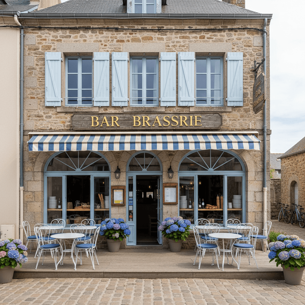Bar-brasserie 153m² à L'Île-D'Yeu : terrasse - licence IV - Image 1