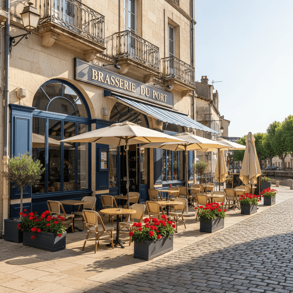 Bar-brasserie 132m² à Marseillan : terrasse - licence IV - Image 1