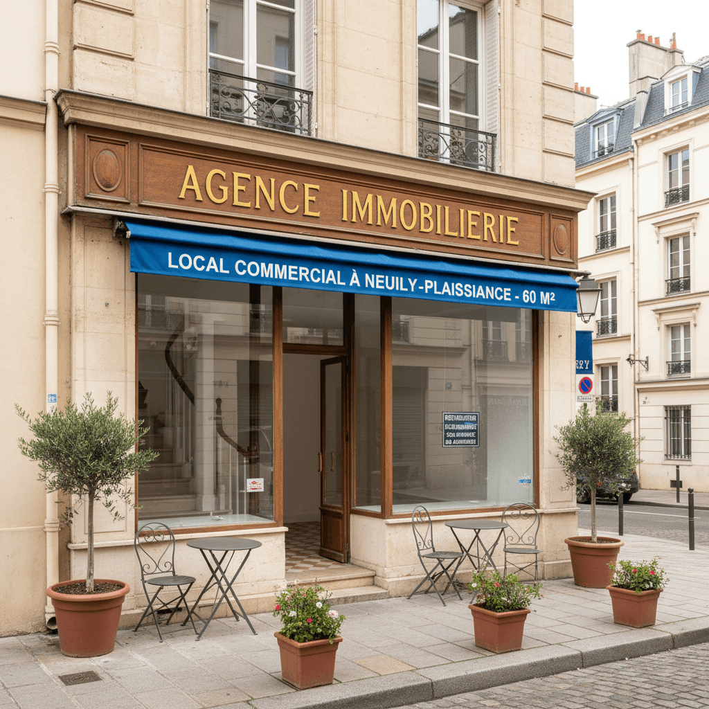 Murs et fonds 60m² à Neuilly-Plaisance - Image 1