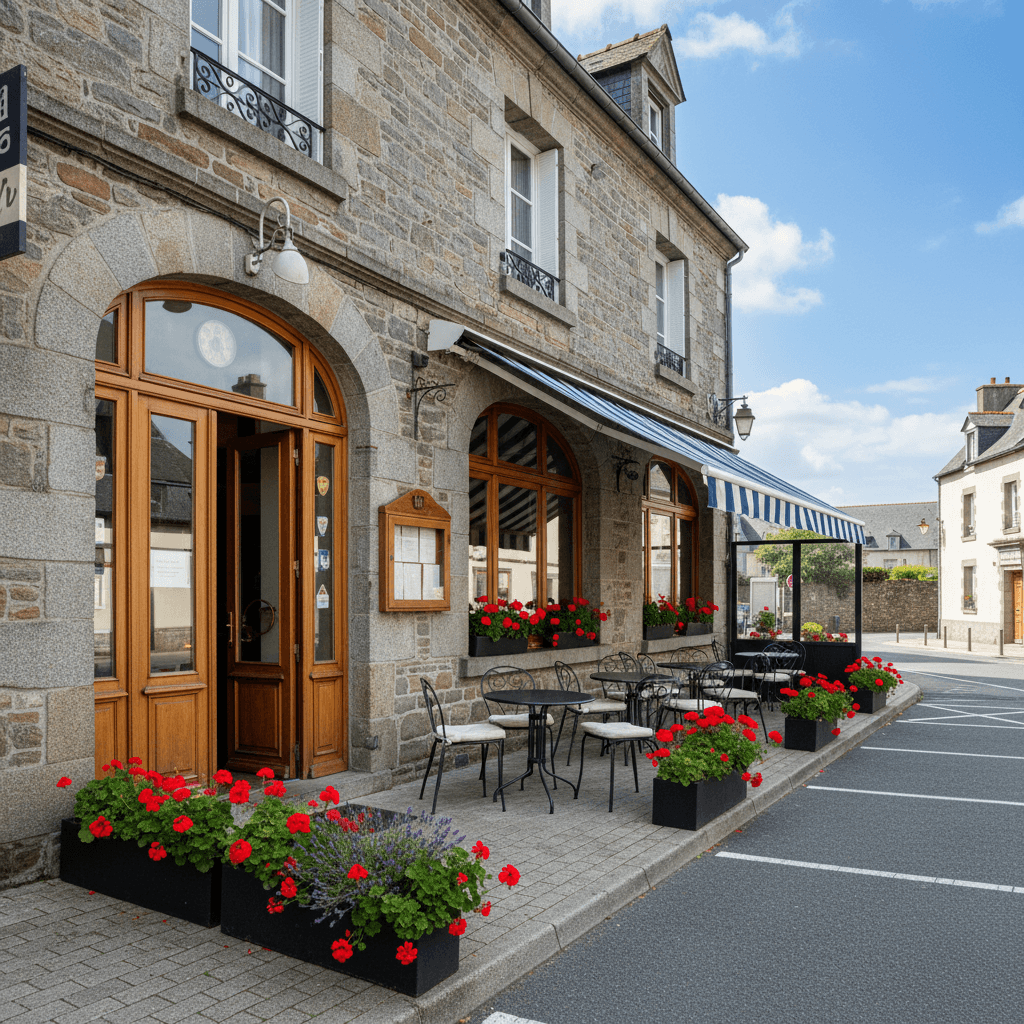 Restaurant à Saint-Malo : terrasse - licence IV