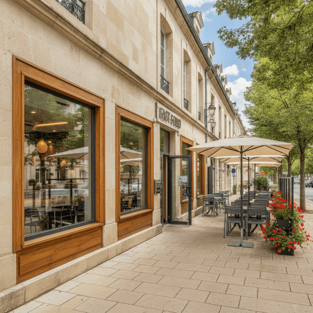 Fast-food 90m² à Colomiers : terrasse - licence IV - Image 1