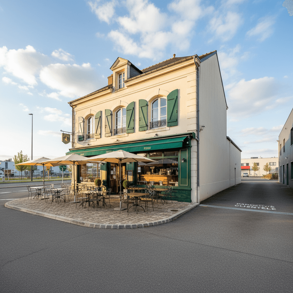 Restaurant 204m² à Montaigu-Vendée : terrasse - licence IV - Image 1