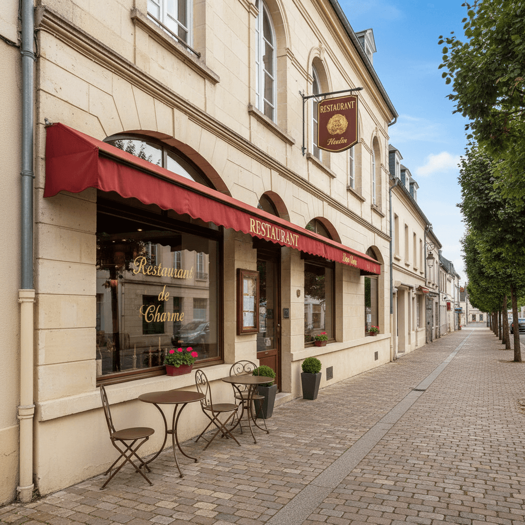 Restaurant 170m² à Hesdin : terrasse - licence IV - Image 1