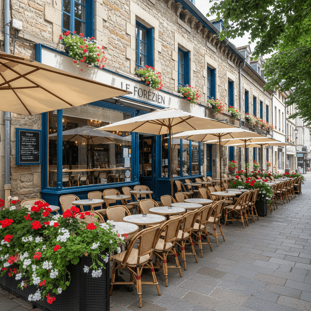 Restaurant 356m² à Saint-Étienne : terrasse - licence IV - Image 1