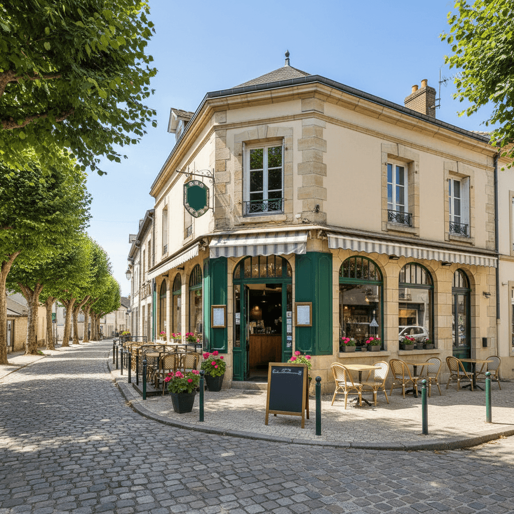 Bar-brasserie 180m² à Saint-Jean-De-La-Motte : terrasse - licence IV - Image 1