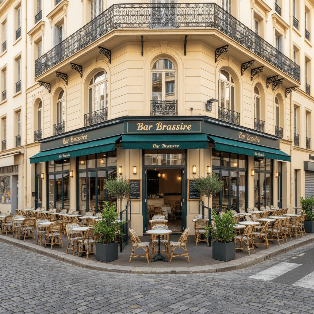 Bar-brasserie 140m² à Nice : terrasse - licence IV