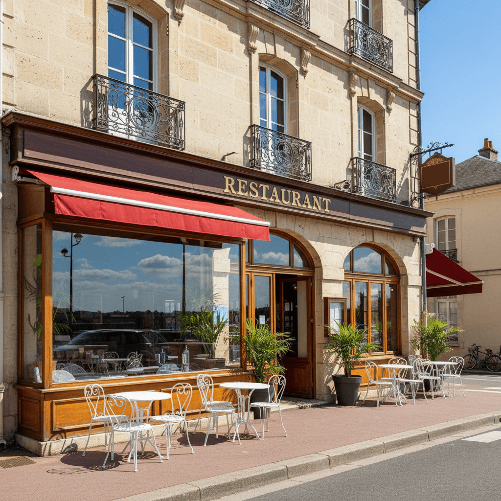 Restaurant à Aureilhan : terrasse - licence IV - Image 1