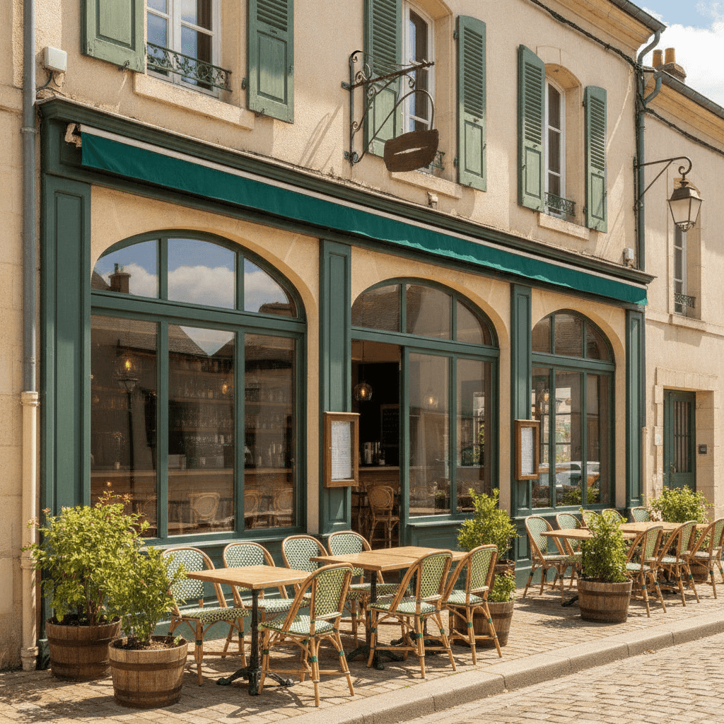Restaurant 150m² à Montmirail : terrasse - extraction - Image 1