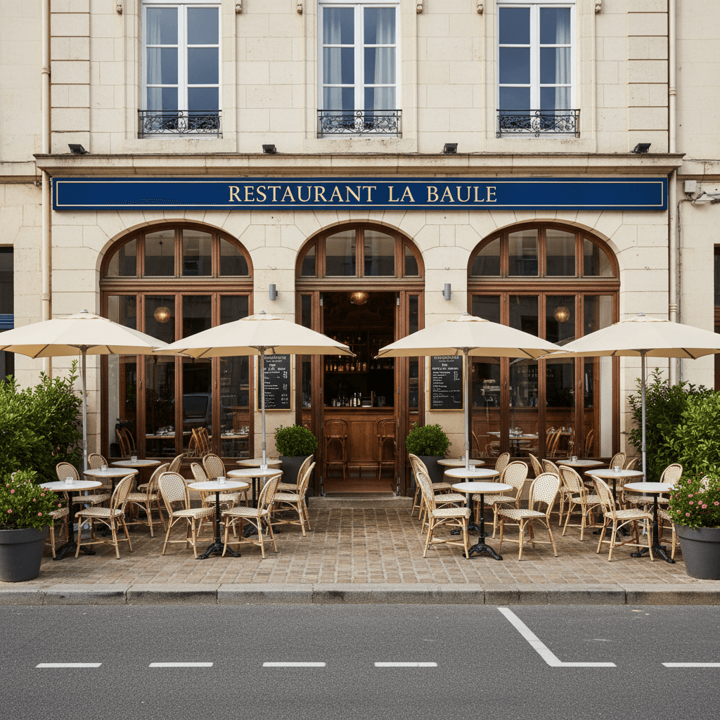Restaurant 70m² à La Baule-Escoublac : terrasse - licence IV - Image 1