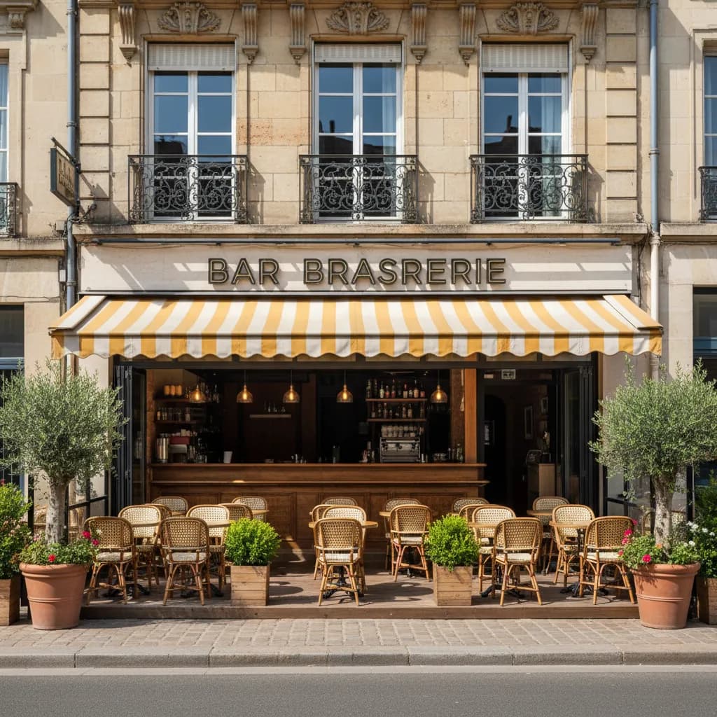 Bar-brasserie 150m² à Nantes : terrasse - licence IV - Image 1