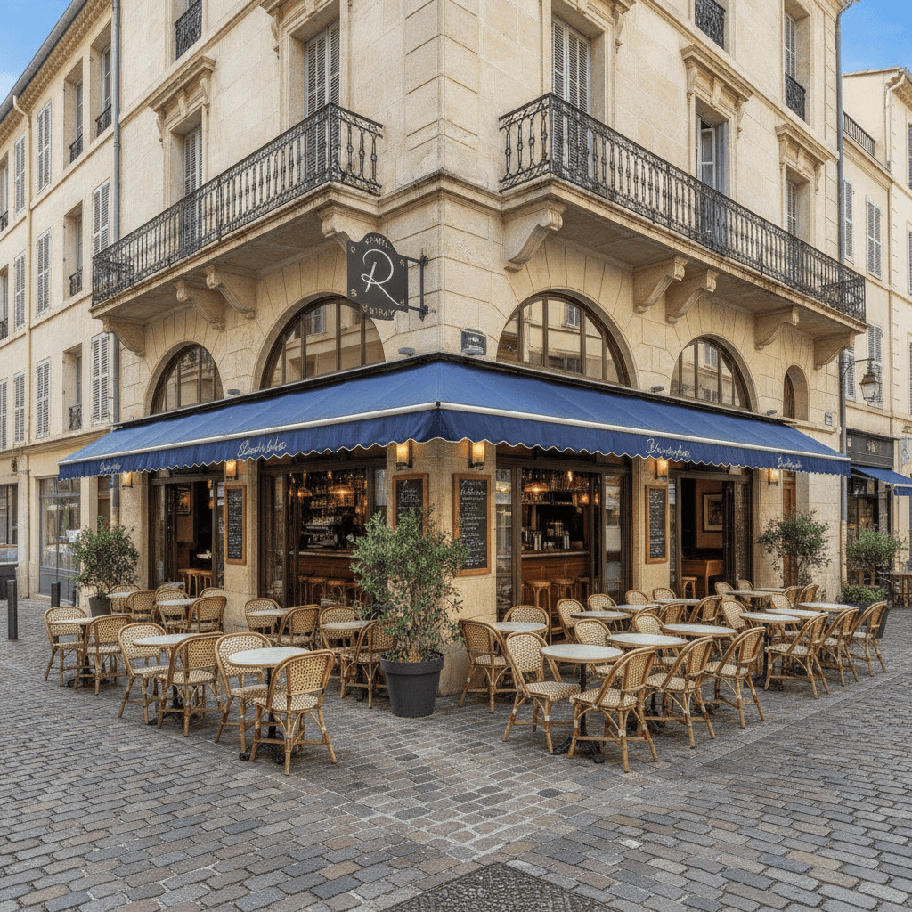 Bar-brasserie 94m² à Antibes : terrasse - licence IV - Image 1