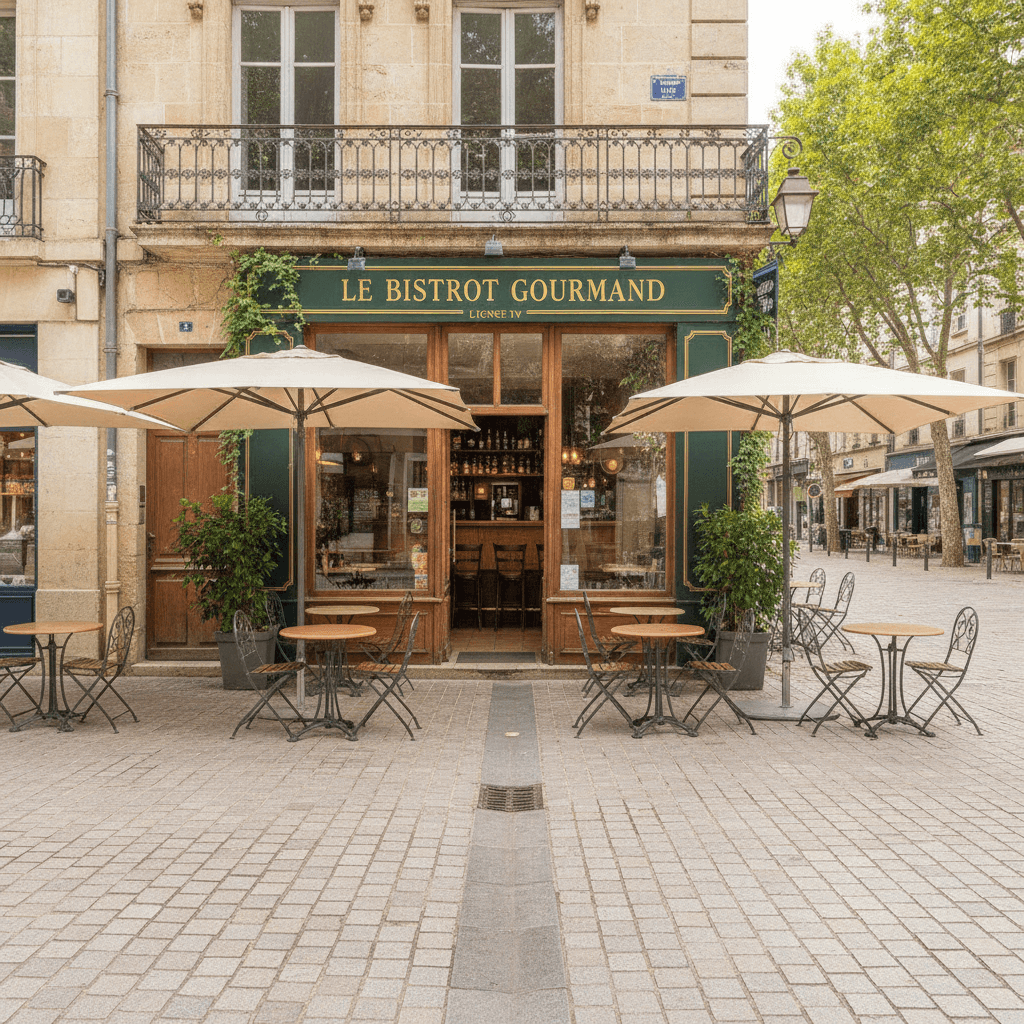Restaurant 145m² à Alès : terrasse - licence IV - Image 1