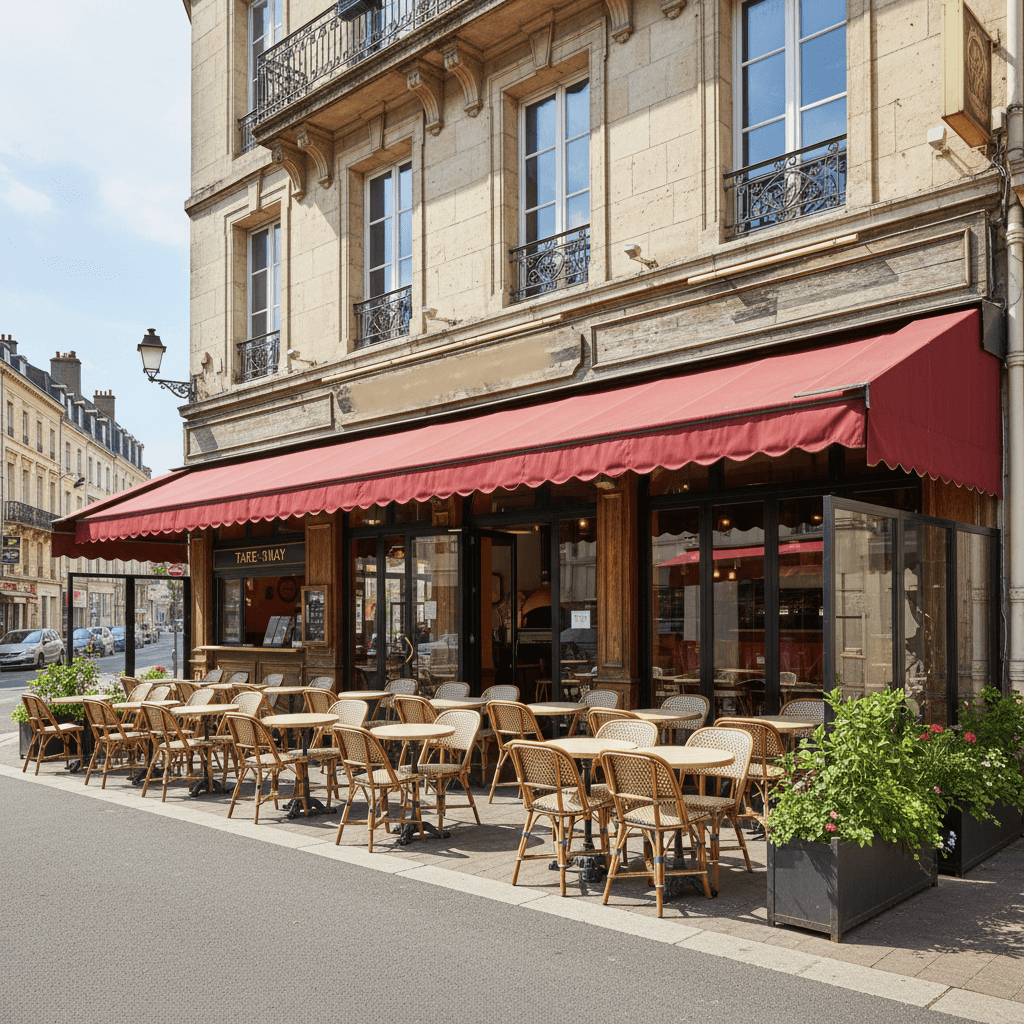 Bar-brasserie à Caen : terrasse - licence IV - Image 1