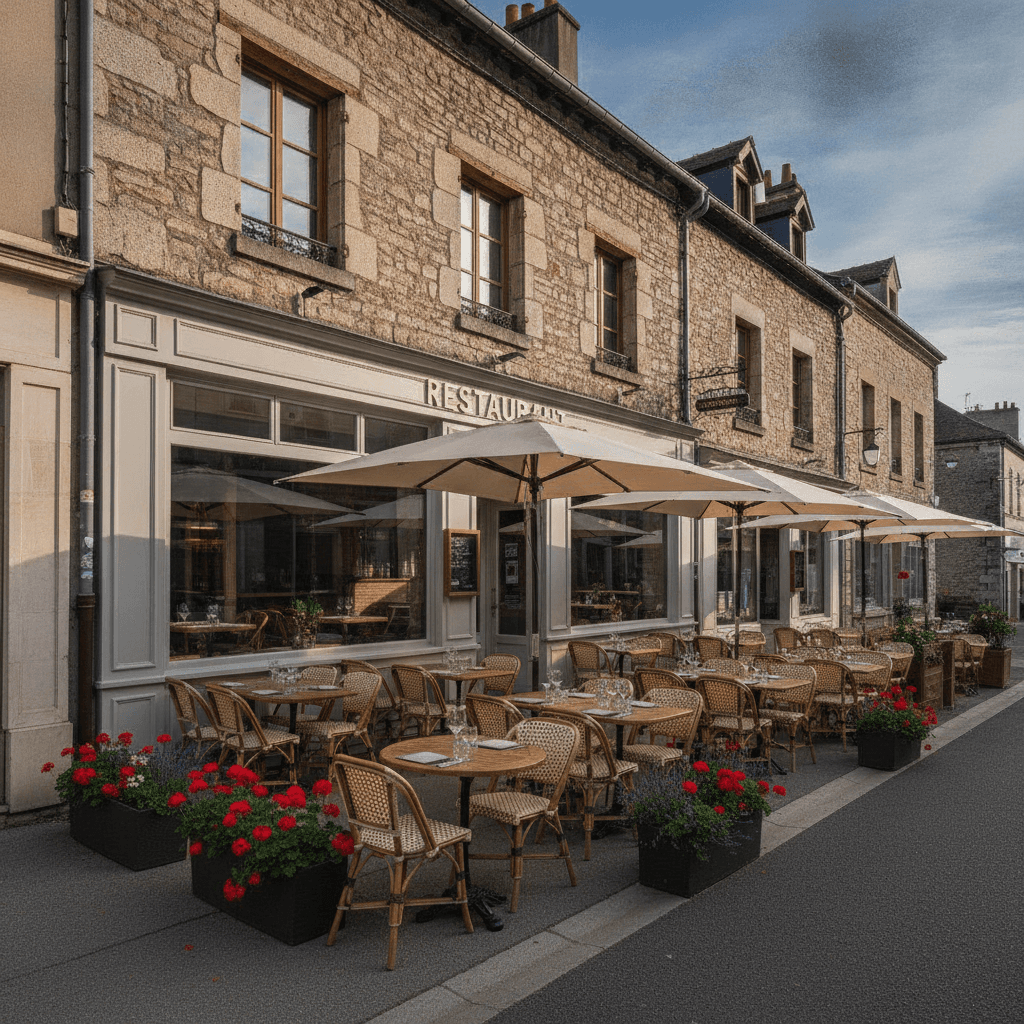 Restaurant 400m² à Saint-Jean-En-Royans : terrasse - licence IV - Image 1
