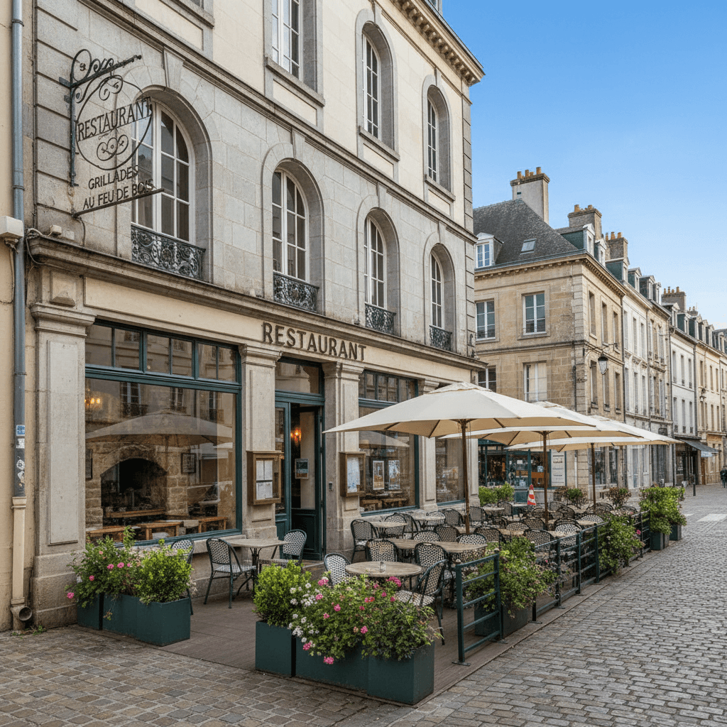 Restaurant 300m² à Saint-Nazaire : terrasse - licence IV - Image 1