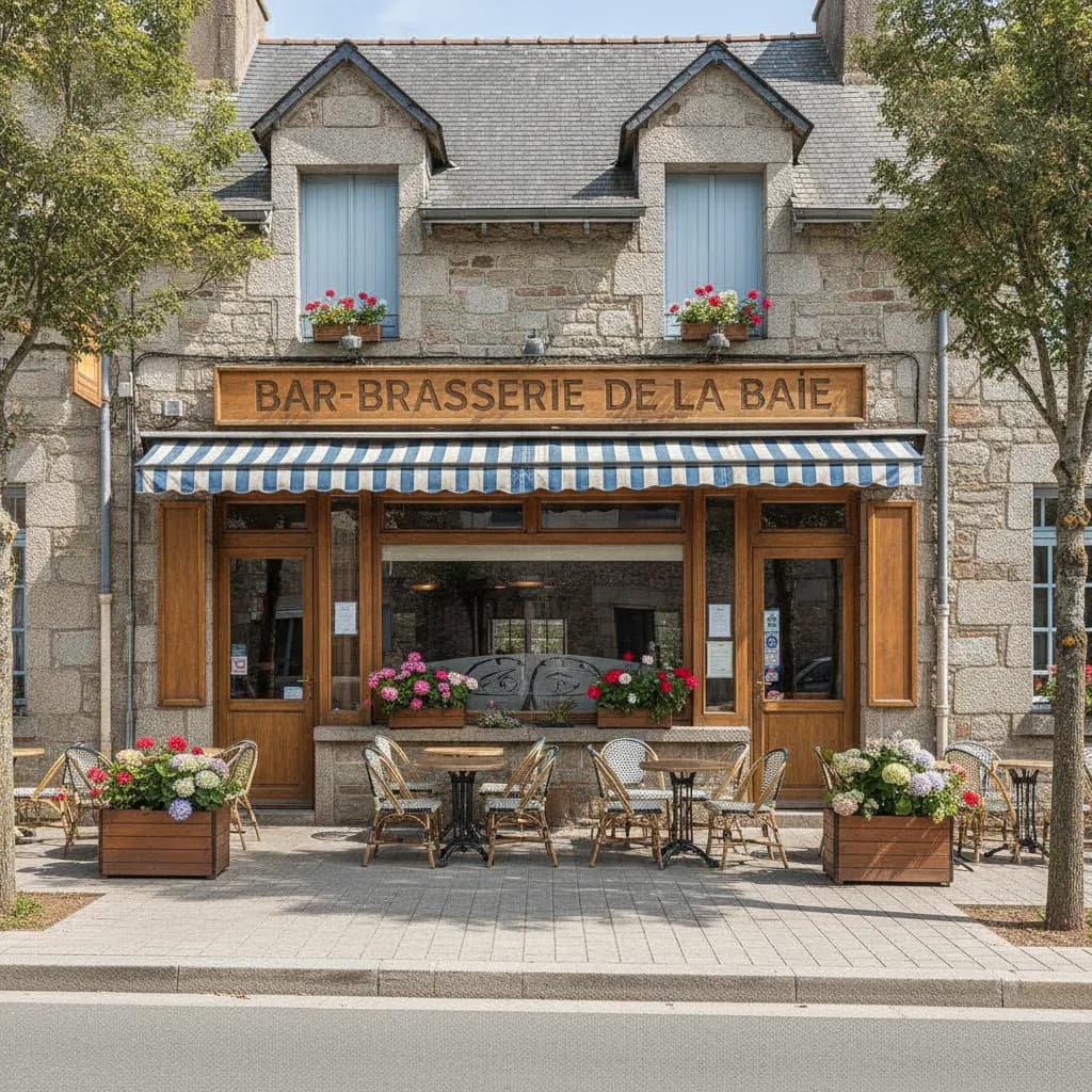 Bar-brasserie 130m² à Landivisiau : terrasse - licence IV - Image 1