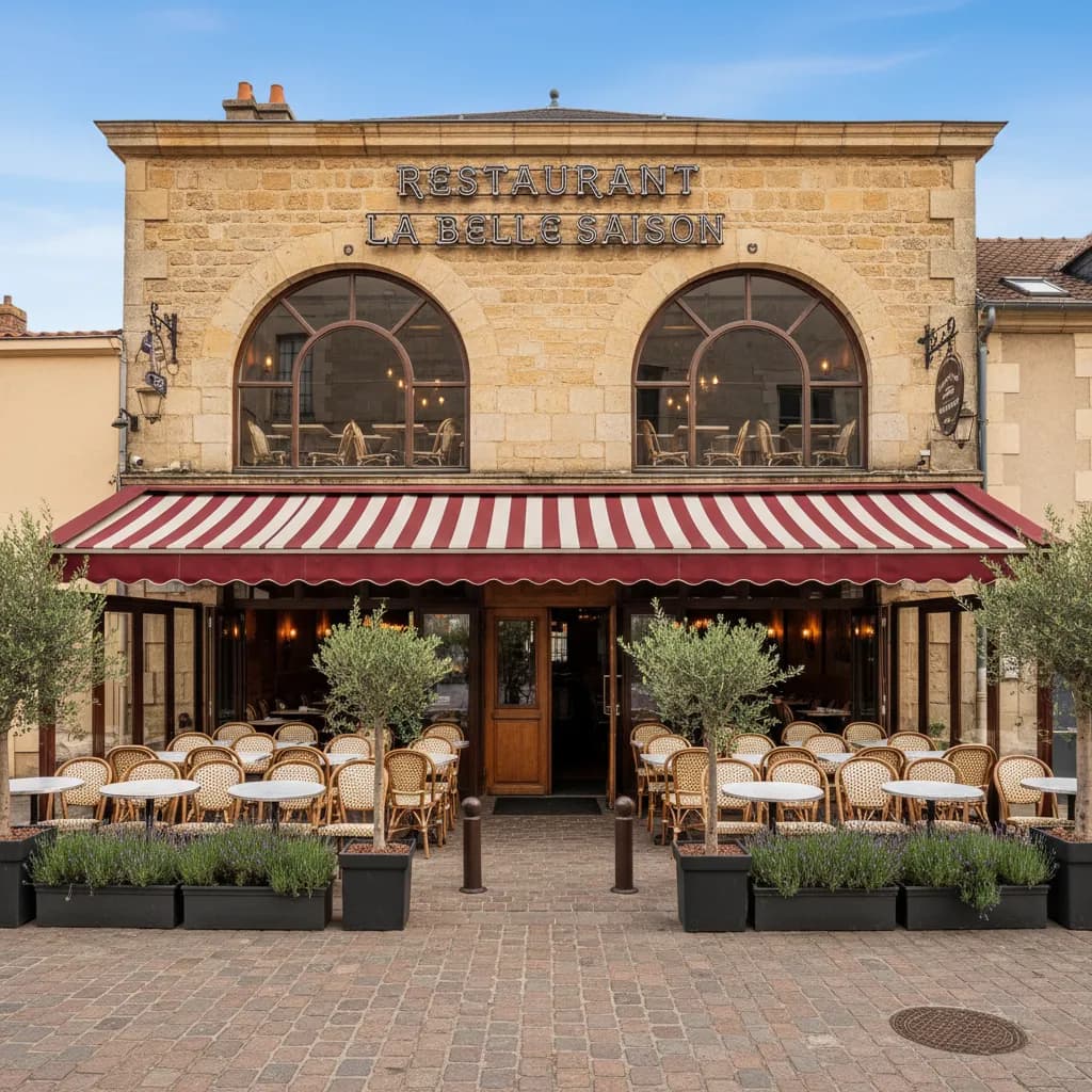 Restaurant à Nantes : terrasse - licence IV - Image 1