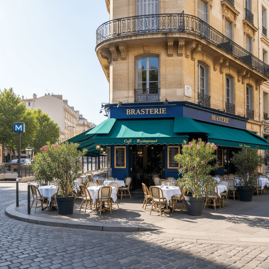 Bar-brasserie 100m² à Marseille : terrasse - licence IV