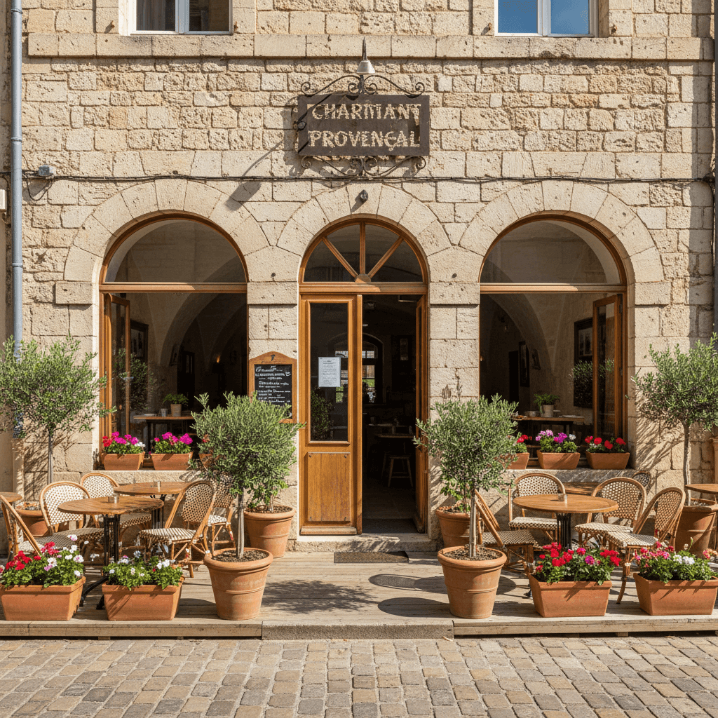 Restaurant à Toulon : terrasse - extraction - Image 1