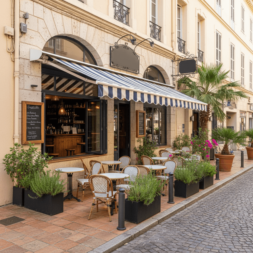Restaurant à Ajaccio : terrasse - licence IV - Image 1