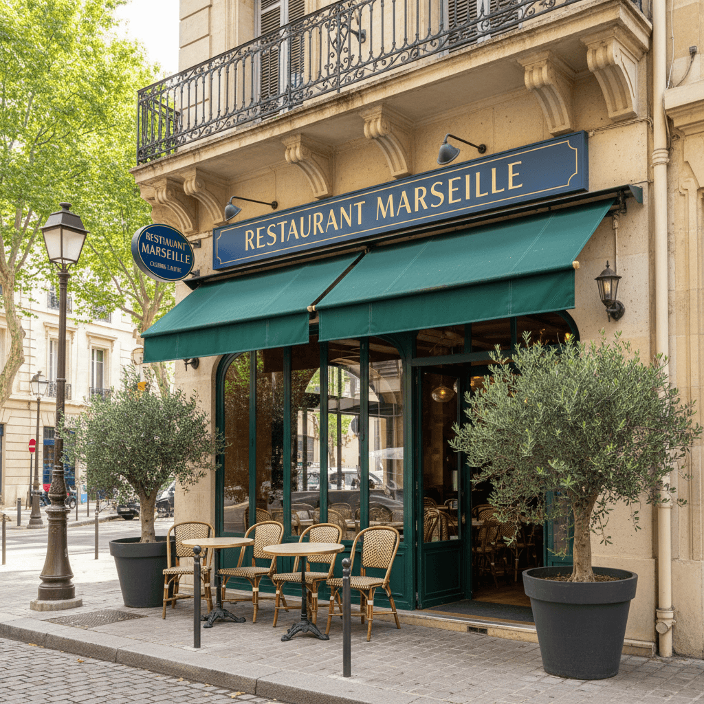 Restaurant 100m² à Marseille : extraction - cuisine équipée
