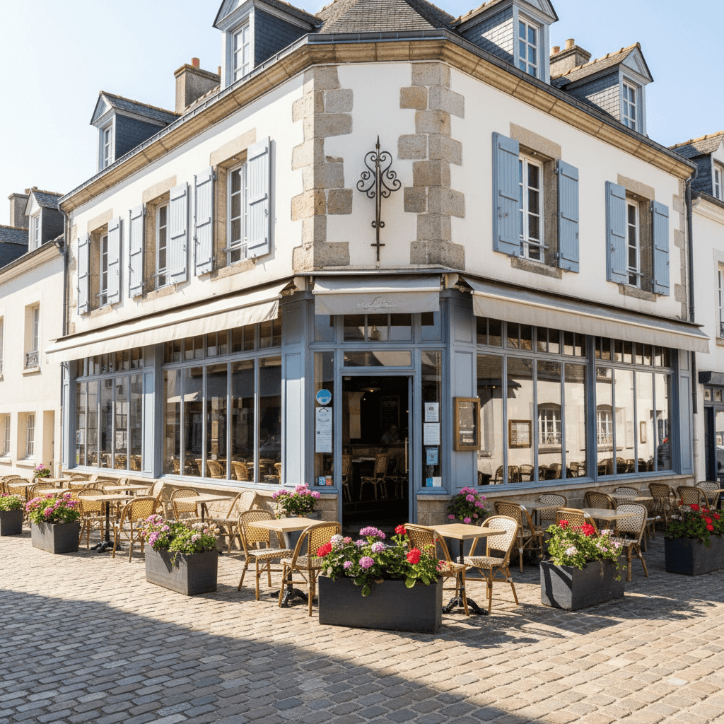 Restaurant 300m² à Noirmoutier-En-L'Île : terrasse - licence IV - Image 1
