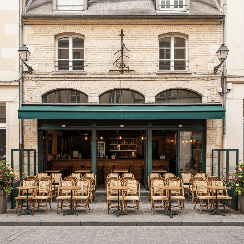 Restaurant à Lille : terrasse - licence IV
