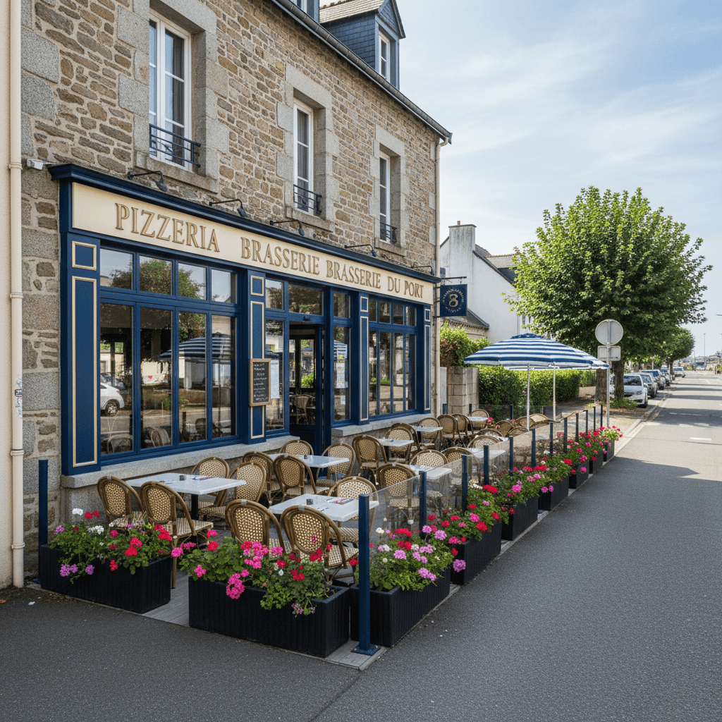 Restaurant 450m² à Lorient : terrasse - licence IV - Image 1