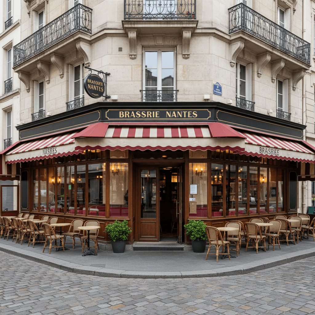 Bar-brasserie à Nantes : terrasse - licence IV - Image 1