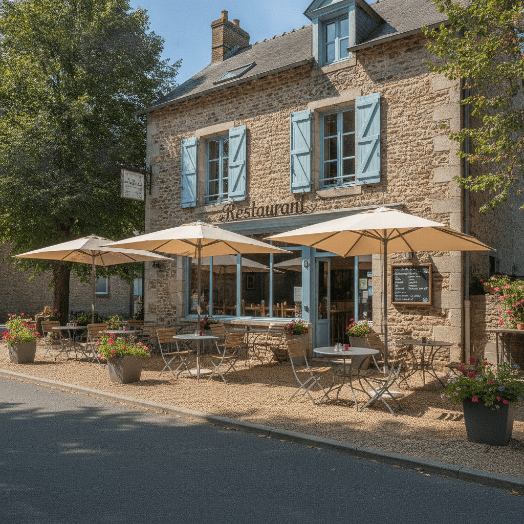 Restaurant 345m² à Wailly-Beaucamp : terrasse - licence IV - Image 1