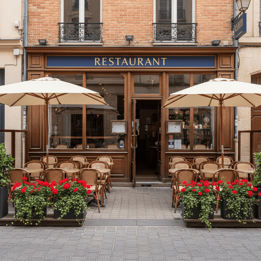 Restaurant 120m² à Toulouse : terrasse - licence IV