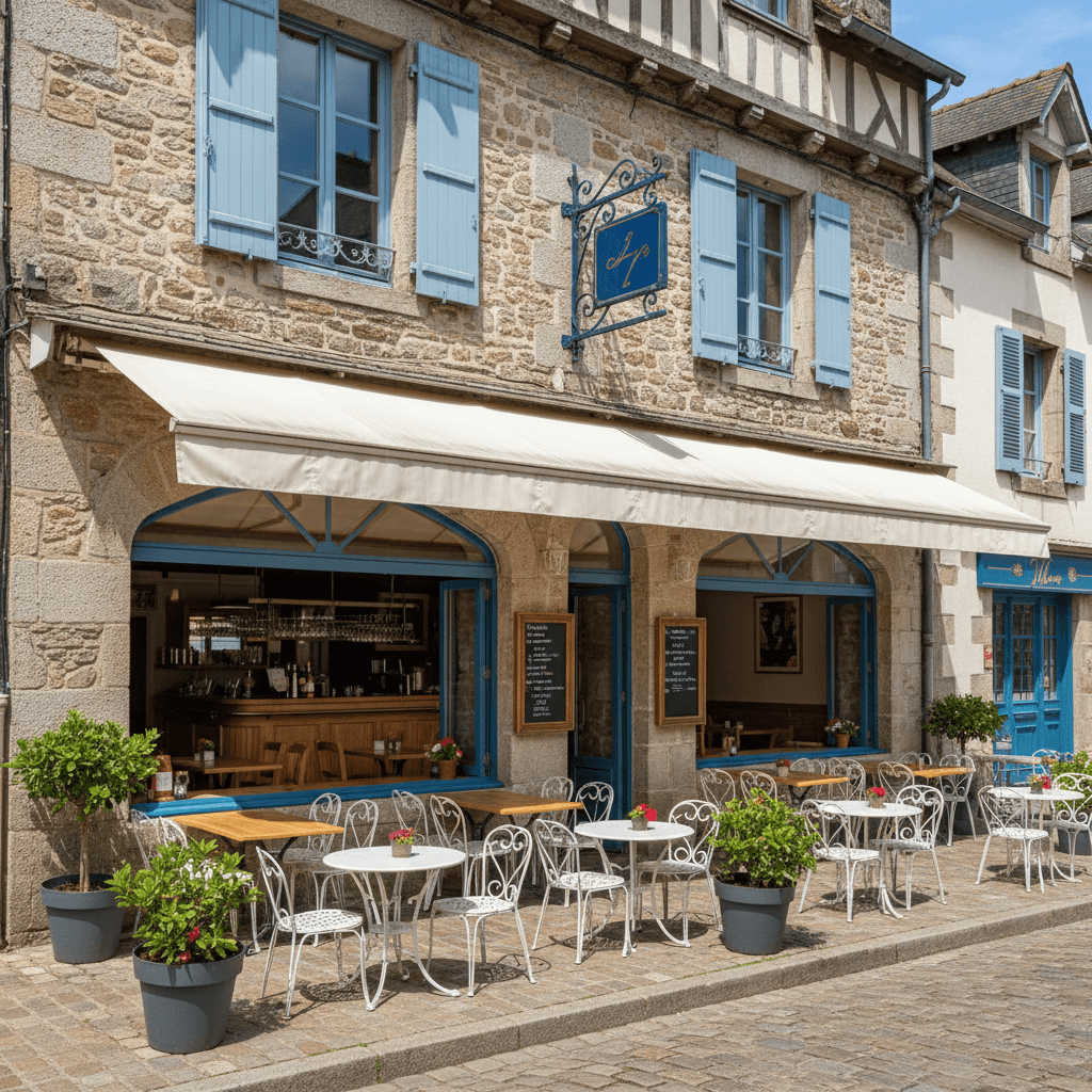 Restaurant à Quimper : terrasse - licence IV - Image 1