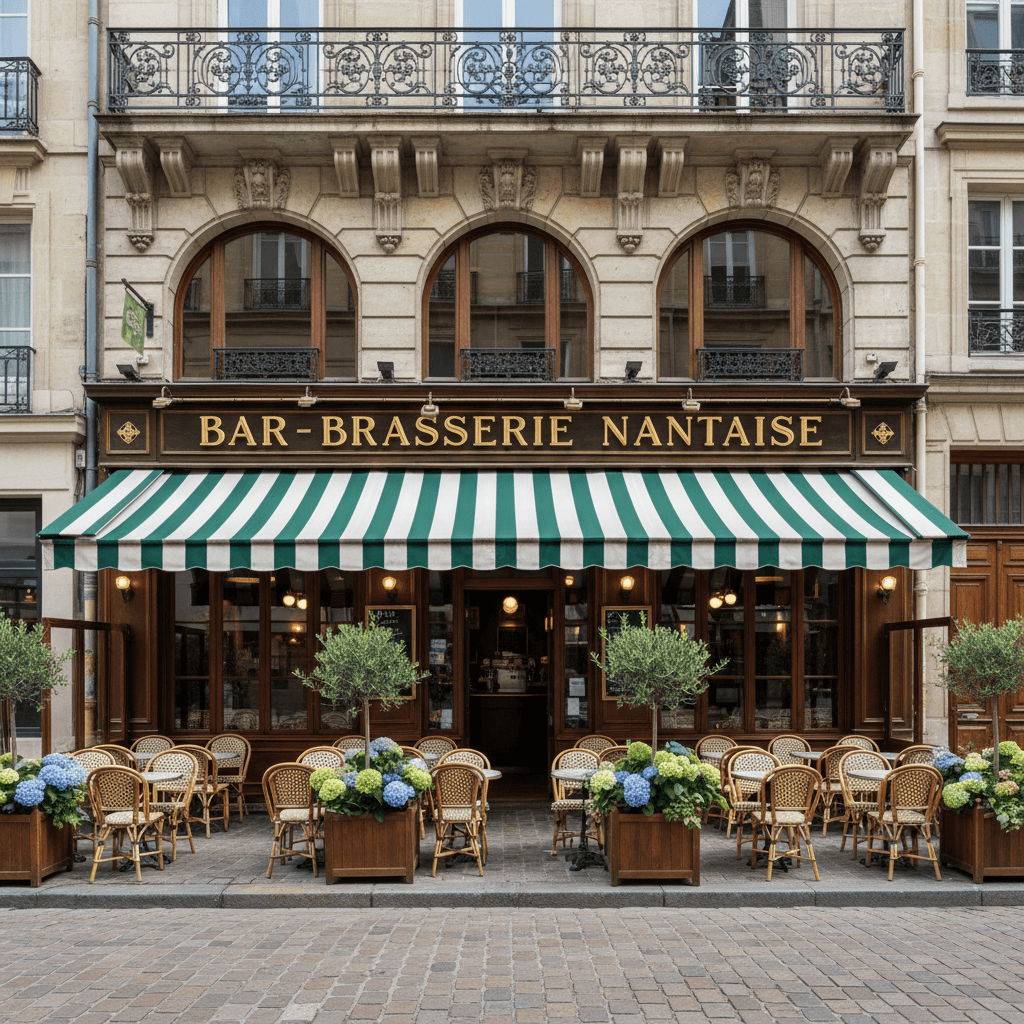 Bar-brasserie 100m² à Nantes : terrasse - licence IV - Image 1