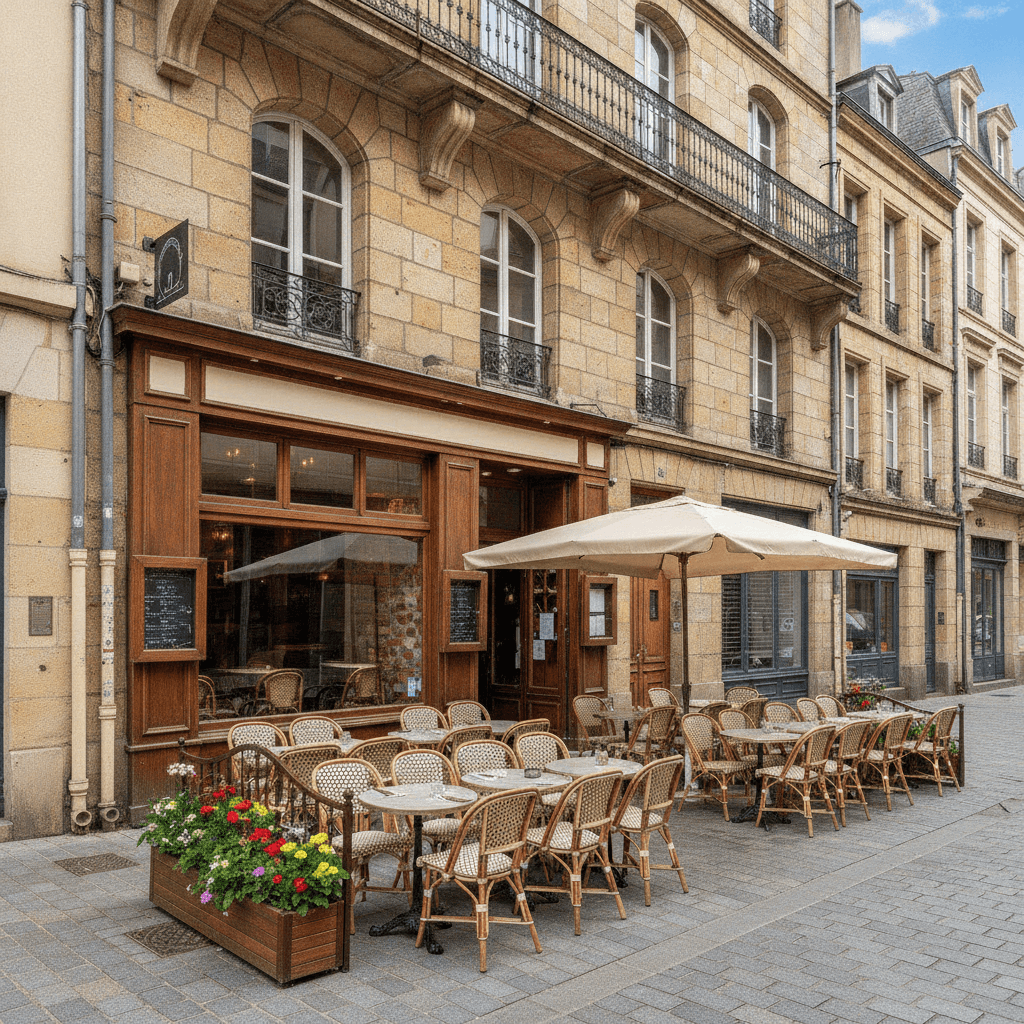 Restaurant à Saint-Étienne : terrasse - licence IV - Image 1