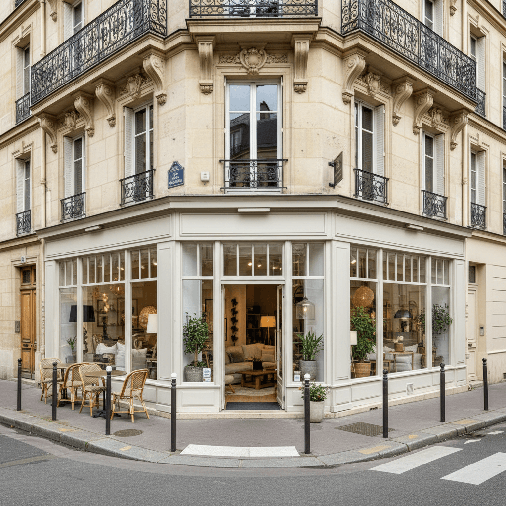 Local Commercial d'Angle à Auteuil - 150 m² - Image 1