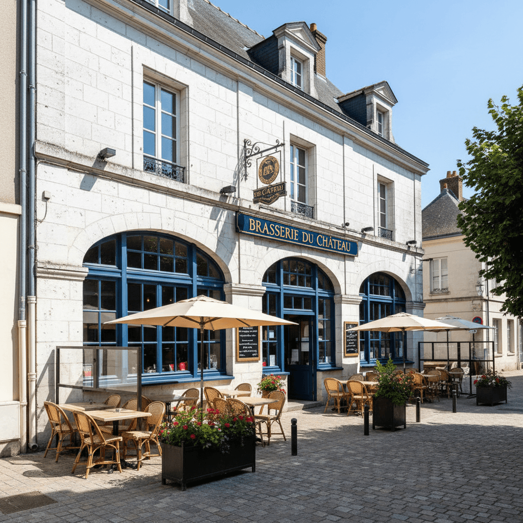 Bar-brasserie 188m² à Tours : terrasse - licence IV - Image 1