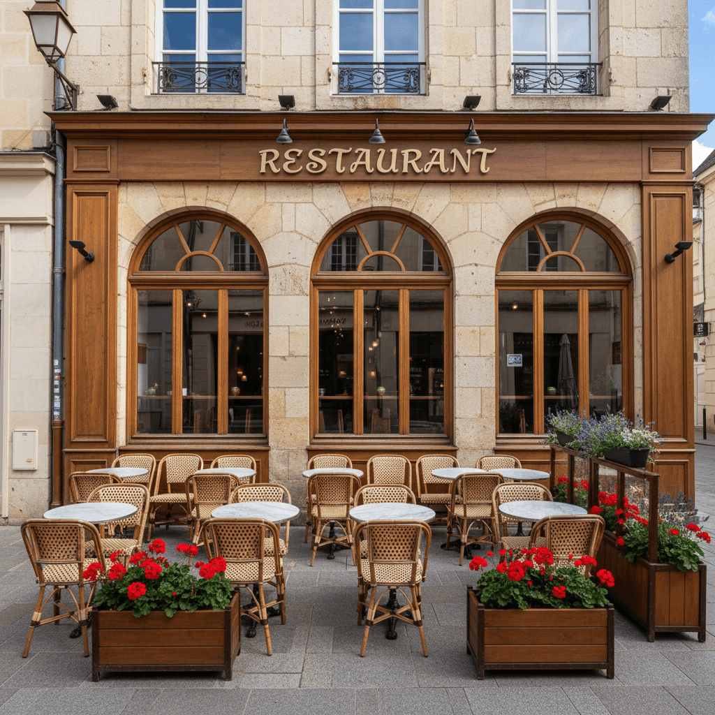 Restaurant 248m² à Limoges : terrasse - licence IV - Image 1