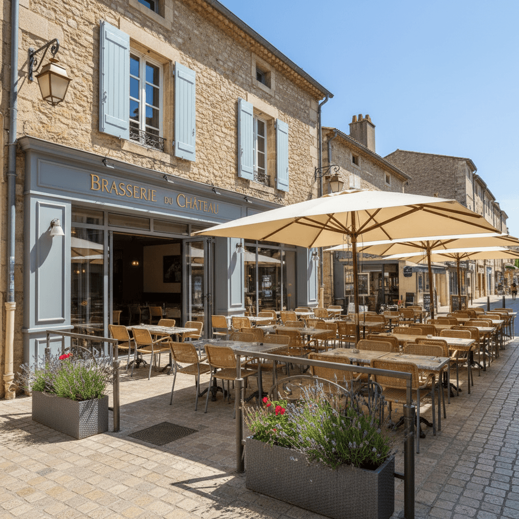 Bar-brasserie 80m² à Montélimar : terrasse - licence IV - Image 1