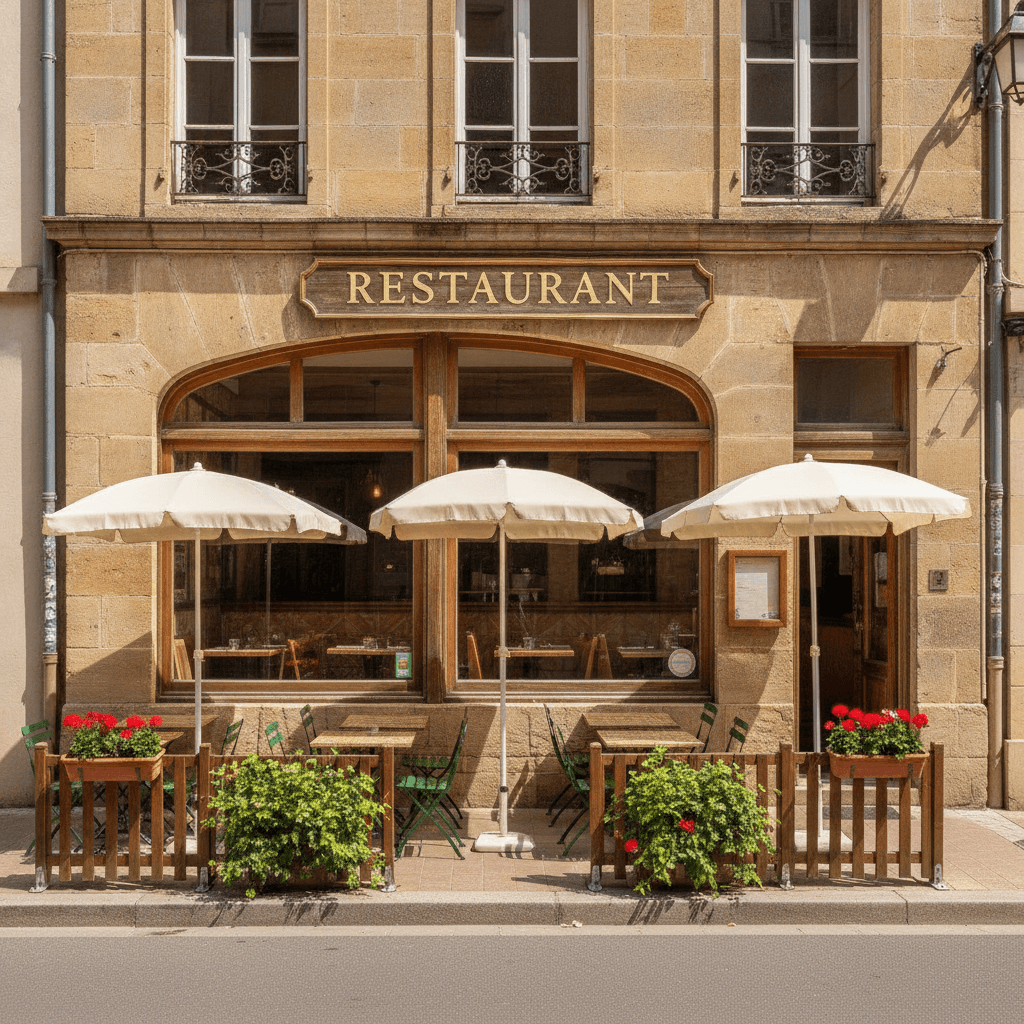 Restaurant 200m² à Saint-Louis : terrasse - licence IV - Image 1